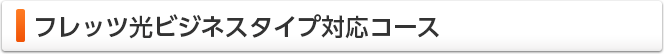 フレッツ光ビジネスタイプ対応コース